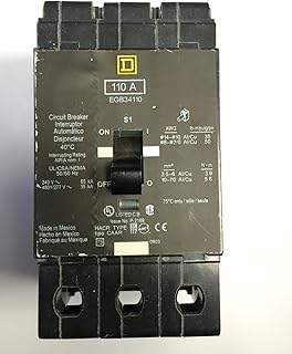 Square D EGB34110 Mini Circuit Breaker 480Y/277V 110A 3P EGB 110 Amp 3 Pole Used