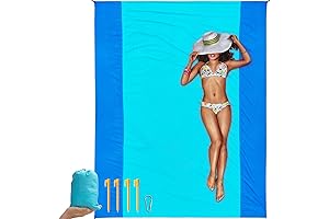Beach Blanket Sandproof, Oversized Extra Large Beach Mat