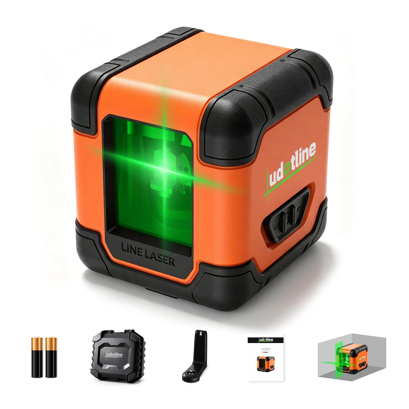 Green Laser Level - Self Leveling & 2 Line -10