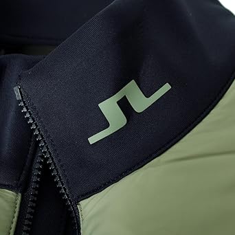 J.Lindeberg Mens Martino Quilt Hybrid Stretch Golf Vest Gilet