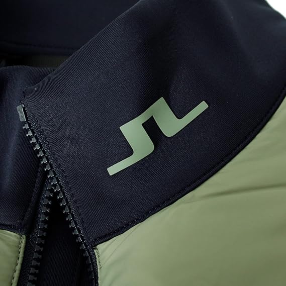 J.Lindeberg Mens Martino Quilt Hybrid Stretch Golf Vest Gilet