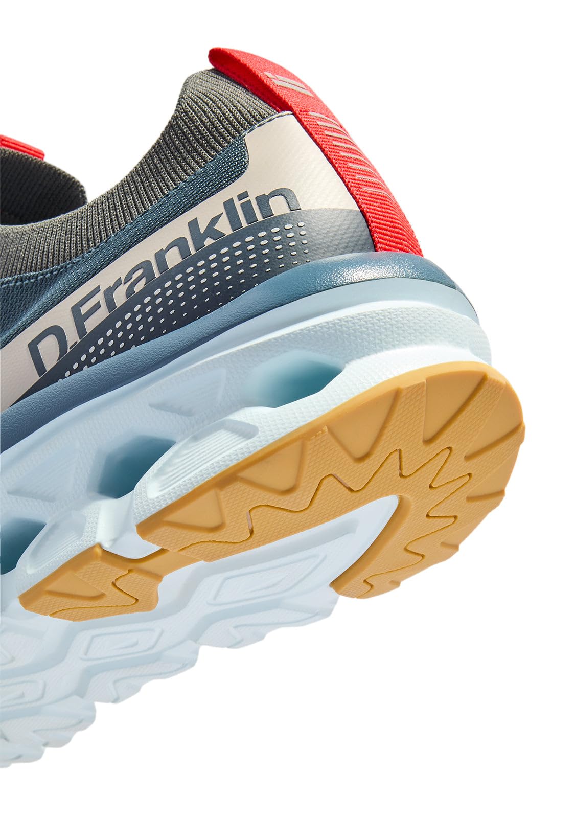 D. Franklin Męskie buty sportowe Aero Deep w kolorze niebieskim - Eleganckie buty męskie - Modę casual - Rozmiar (44)