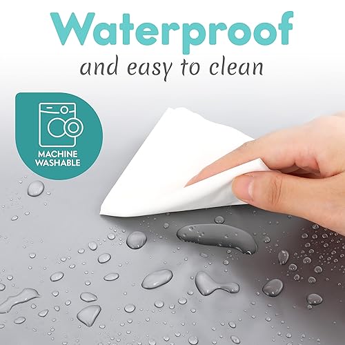 Miniatura 7 de Kopi Baby Cambiador de pañales portátil, bolsa de viaje para cambiador de pañales para bebé con bolsillo para toallitas, cambiador portátil de