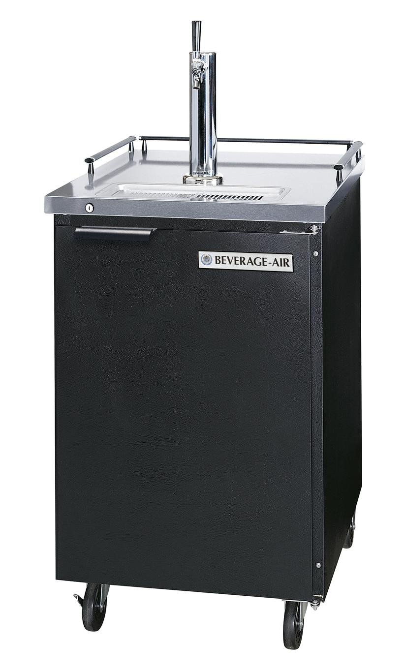 Beverage Air BM23HC-B 24" W Portable Draft Beer Cooler Dispenser, 1/2 Keg Capacity, Black