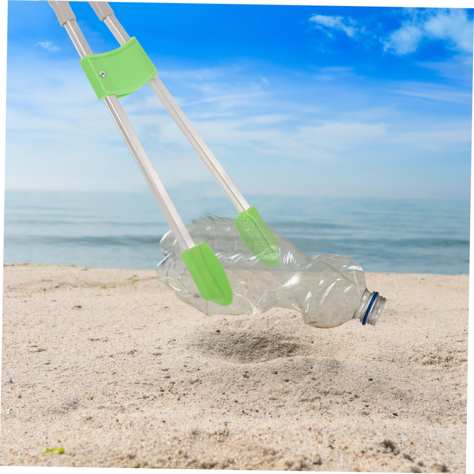 OSOLADY Lightweight Trash Grabber Innovative Litter Picker for Floors Shelves Hard-to-Reach Areas Random Color