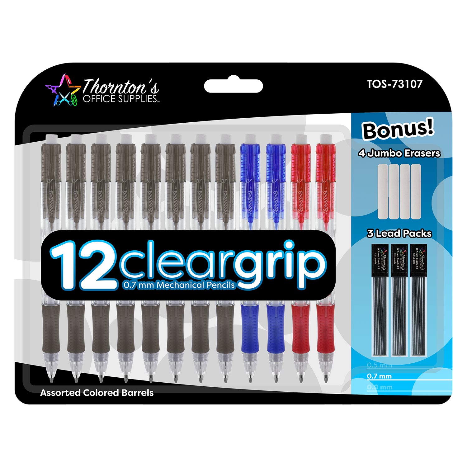 Buy Thornton's OFFICE SUPPLIES ClearGrip Mechanical Pencil Starter Set