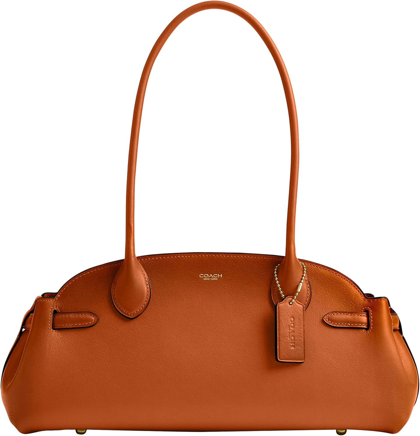 COACH Natural Grain Leather Empire Carryall 34 with Burnishing