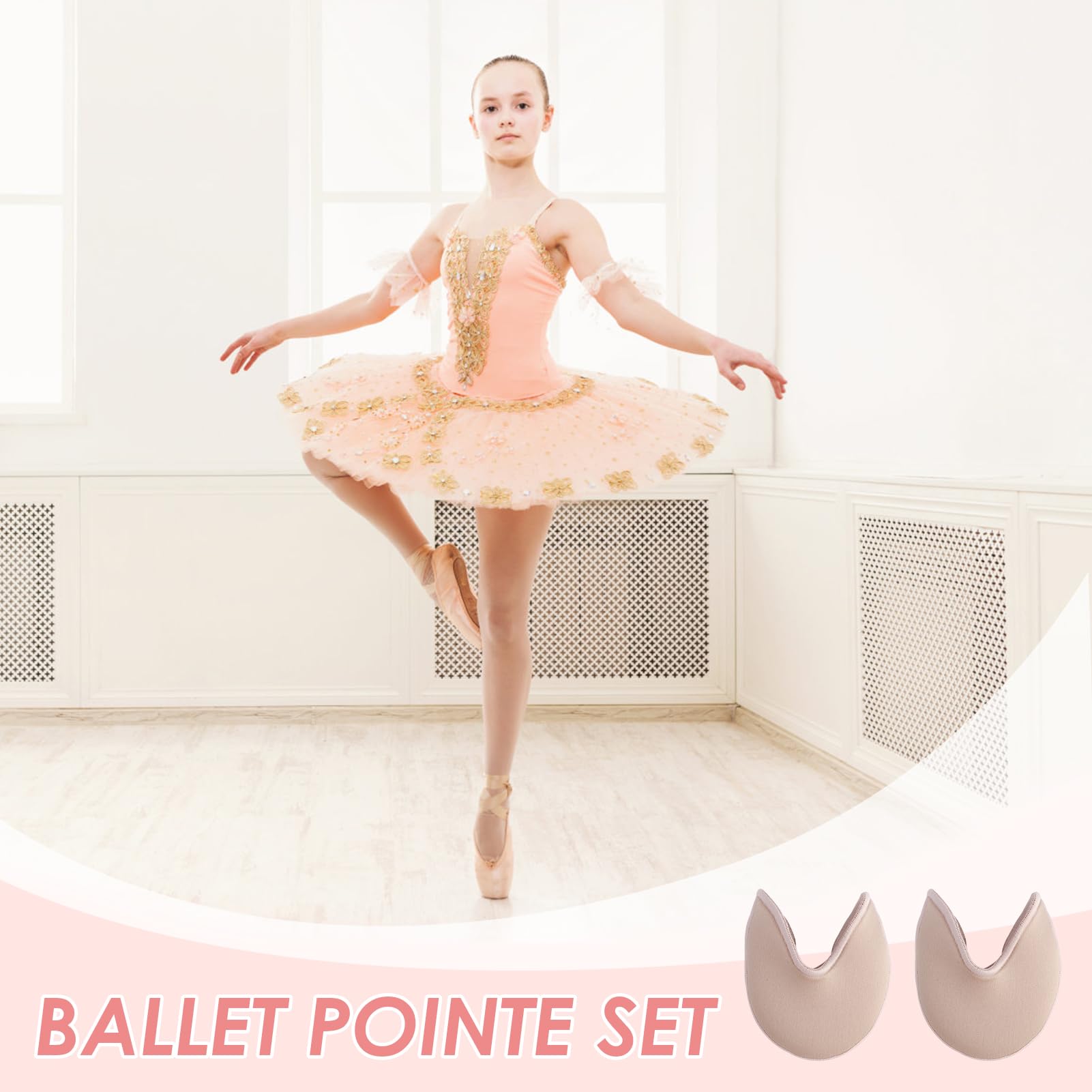Salvapunte In Silicone TuttoDanza Per Danza Classica - Proteggi Piedi (Made In Italy)