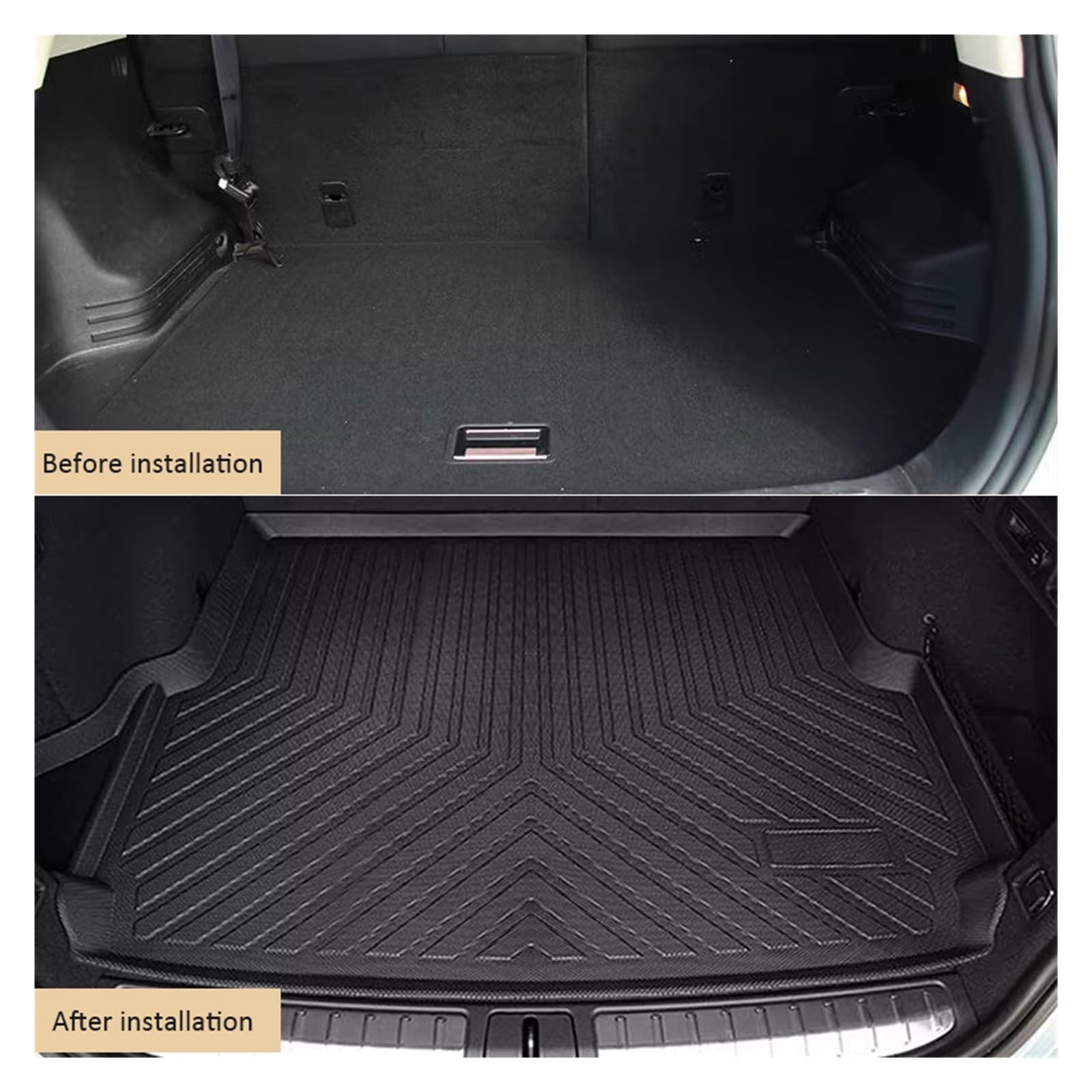 Mata do bagażnika do Skoda Fabia 3 MK3 NJ - 2015-2016 2021 dywan do wanny