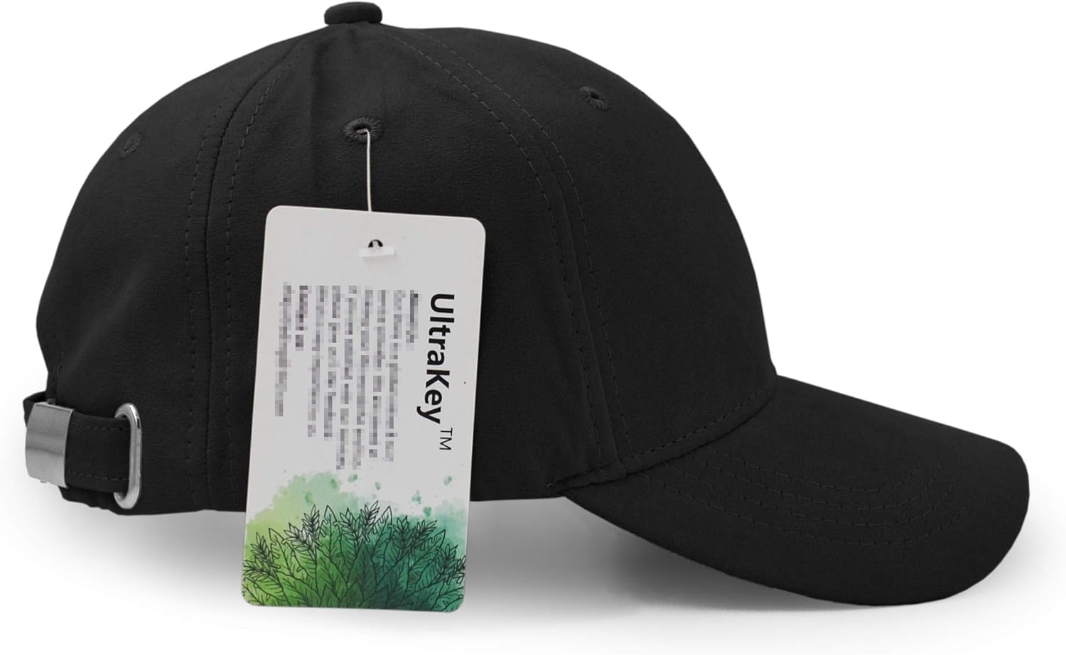 UltraKey Suede Baseball Cap, Unisex Faux Suede Leather Classic Adjustable Plain Hat Baseball Cap - Image 5