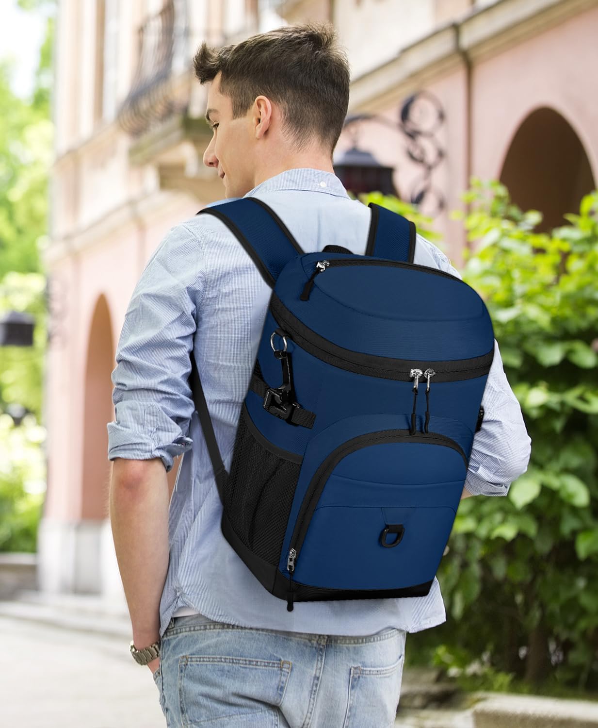 Cooler Backpack, 22L Waterproof Soft Backpack Coolers Leak Proof Beach Backpack Insulated Picnic Lunch Bag for Fishing Camping,Beach,Hiking,Travel