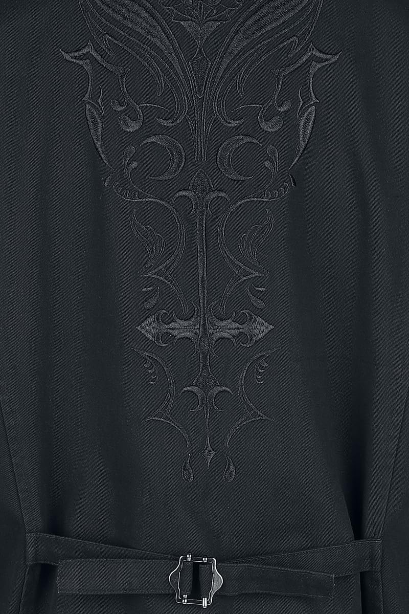 Gothicana by EMP Uomo Gilet Countess Bathory nero