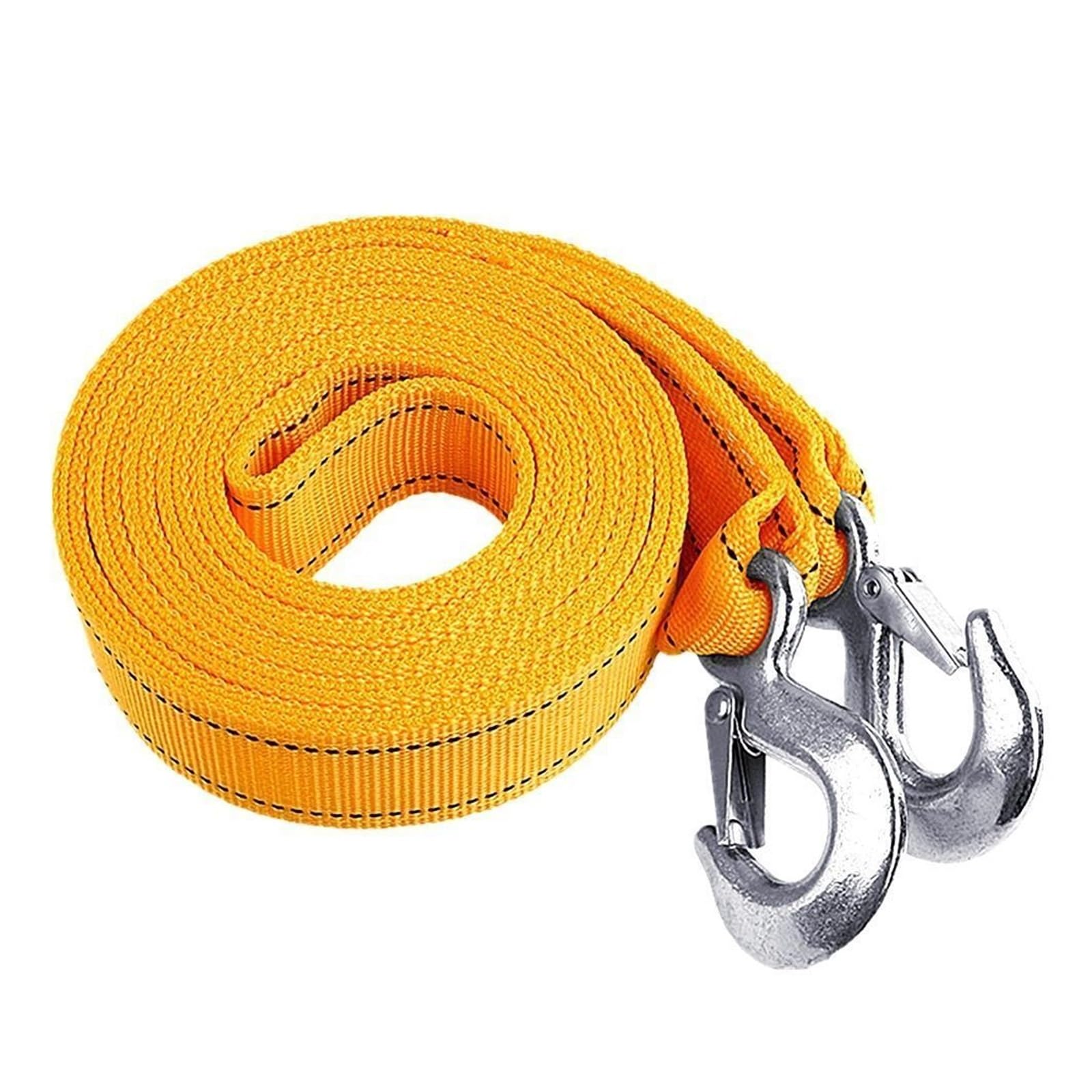 400CM Kabel Holowniczy Do Ciężkich Samochodów Holowanie Ciągnąć Linę Haki Paska Awaryjne Odzyskiwanie Drogi Van Dla Solidna I Niezawodna