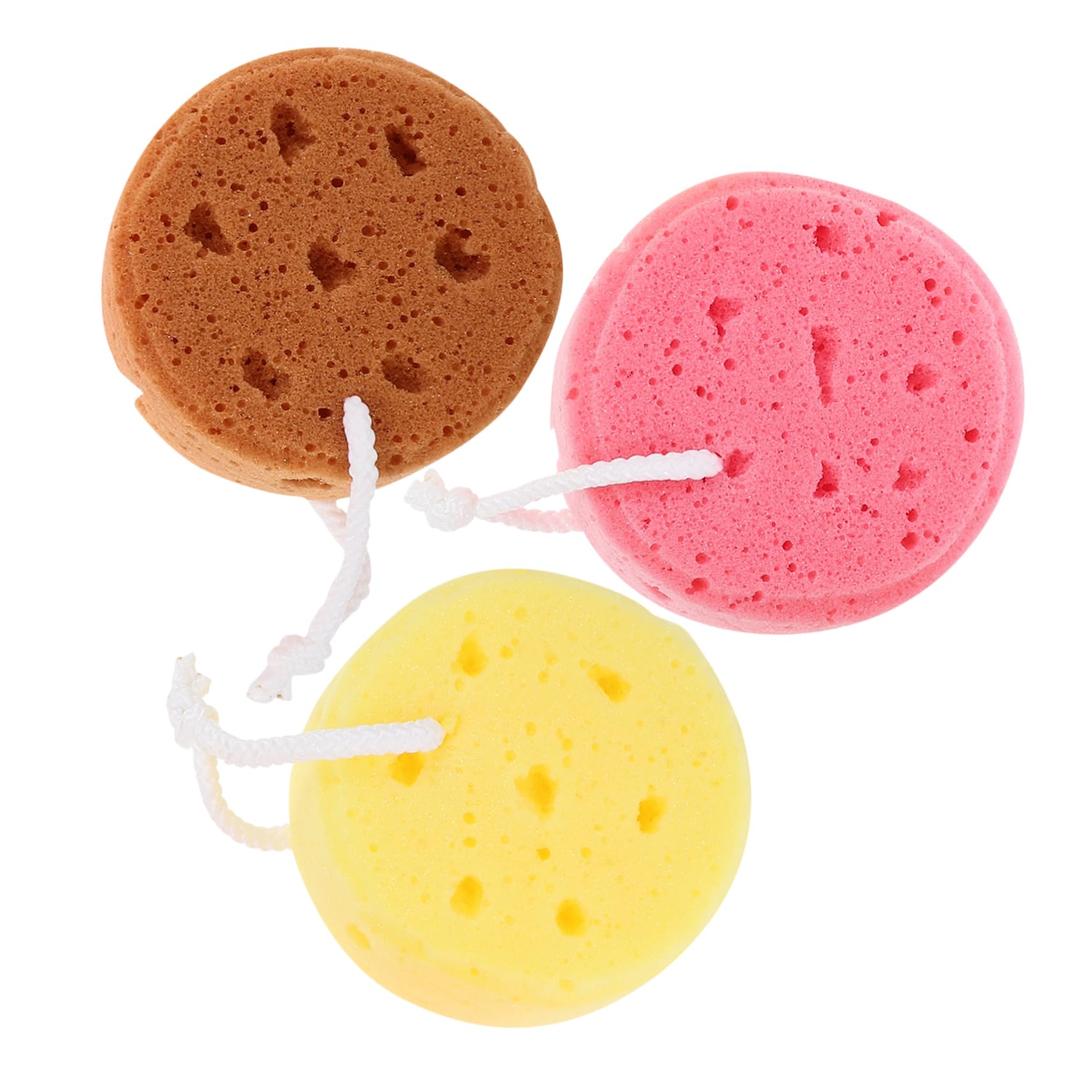 Ciieeo 15 Pezzi Spugna Da Bagno Alle Alghe Costume Da Bagno Scrubber Per La Pelle Esfoliante Palla Da Bagno A Nido D'Ape Doccia Spugna Spugna Scrubber Per