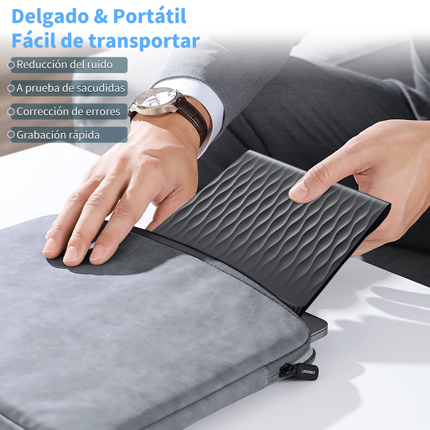 Grabadora Bluray USB 3.0 y Tipo-C Externa RW para Portátil y MacBook