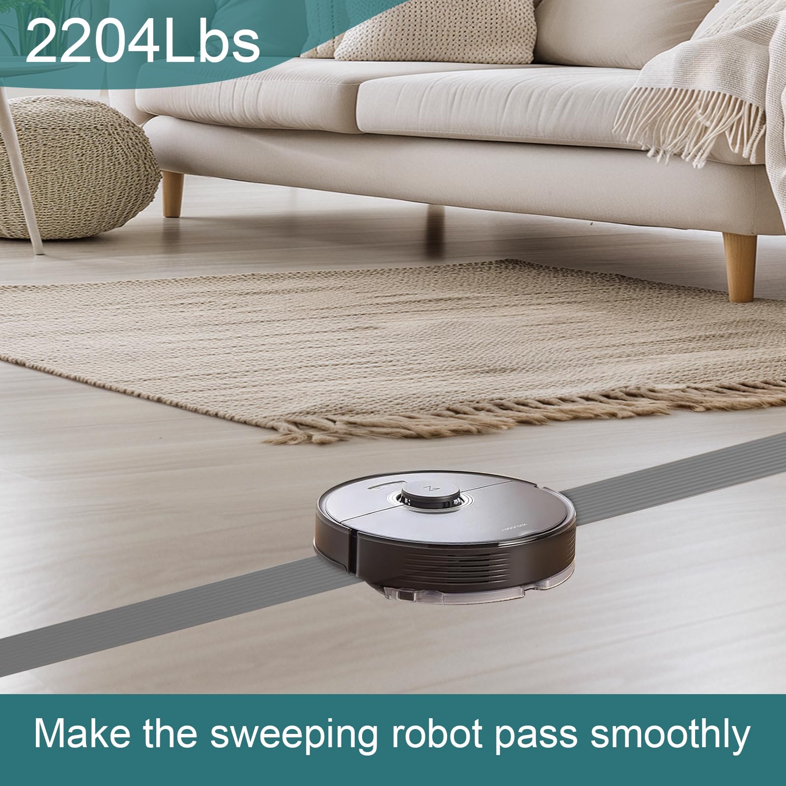Rampa progowa do drzwi, robot odkurzający, nośność 800 kg, rampa dla wózków inwalidzkich, samoprzylepna, gumowa rampa do wózków inwalidzkich, wózków dziecięcych, chodzików, skuterów elektrycznych