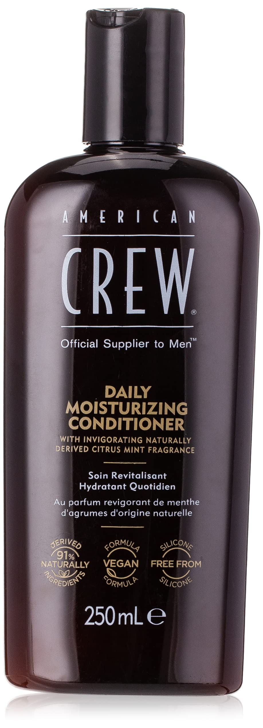 Shampoo for Men, Daily Deep Moisturizer, Naturally Derived, Vegan Formula, Citrus Mint Fragrance, 8.45 Fl Oz/ 250ml