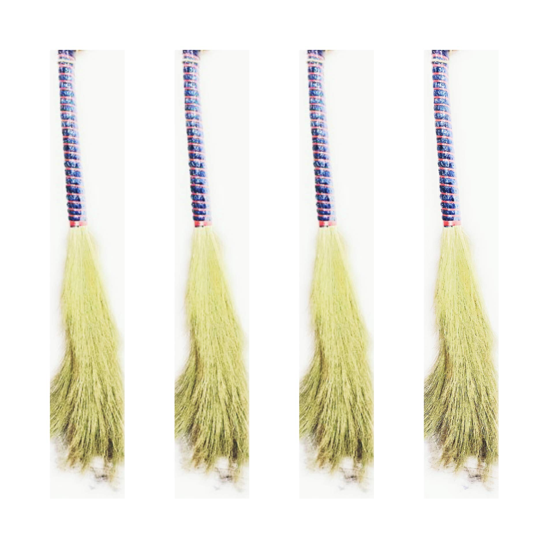 orinext Palm Leaf No Dust Broom (Large, Brown) -4