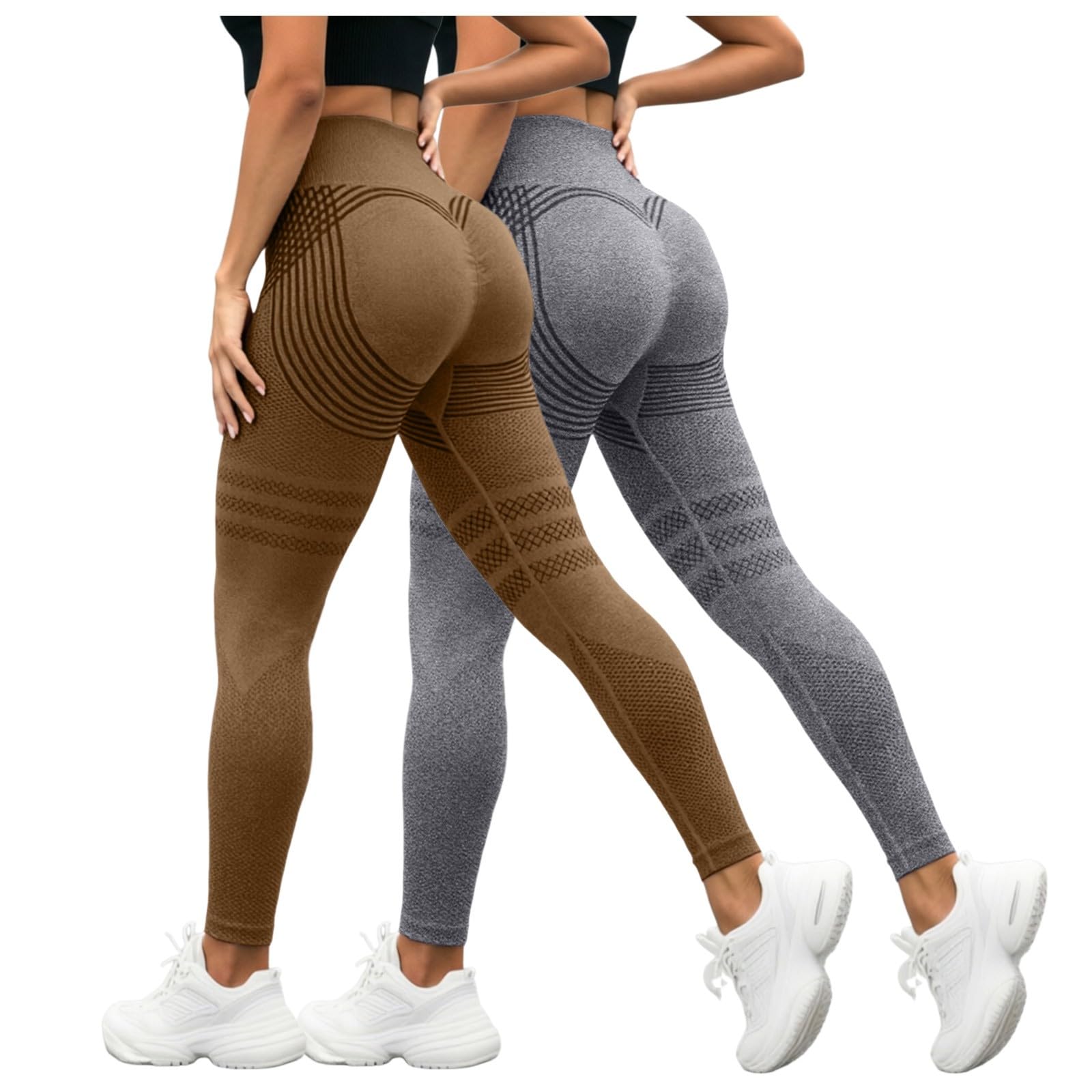 Leggings anticelulíticos de deporte con control de abdomen para correr 4