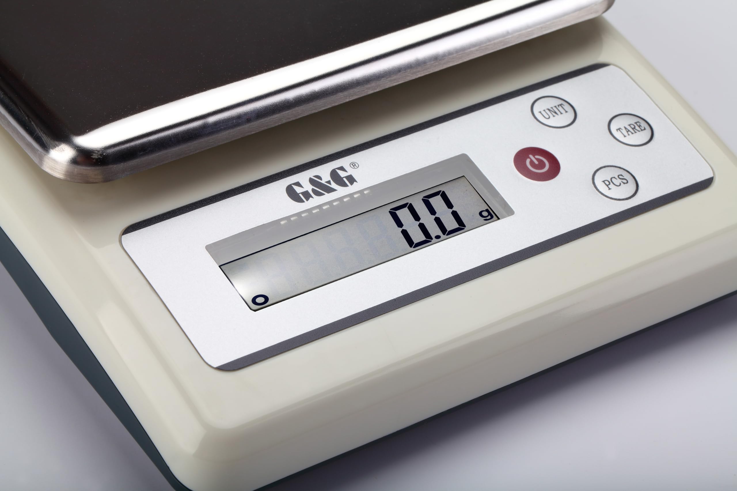 G&G KF6K Küchenwaage, 6kg /0.1g, einstellbare Abschaltautomatik