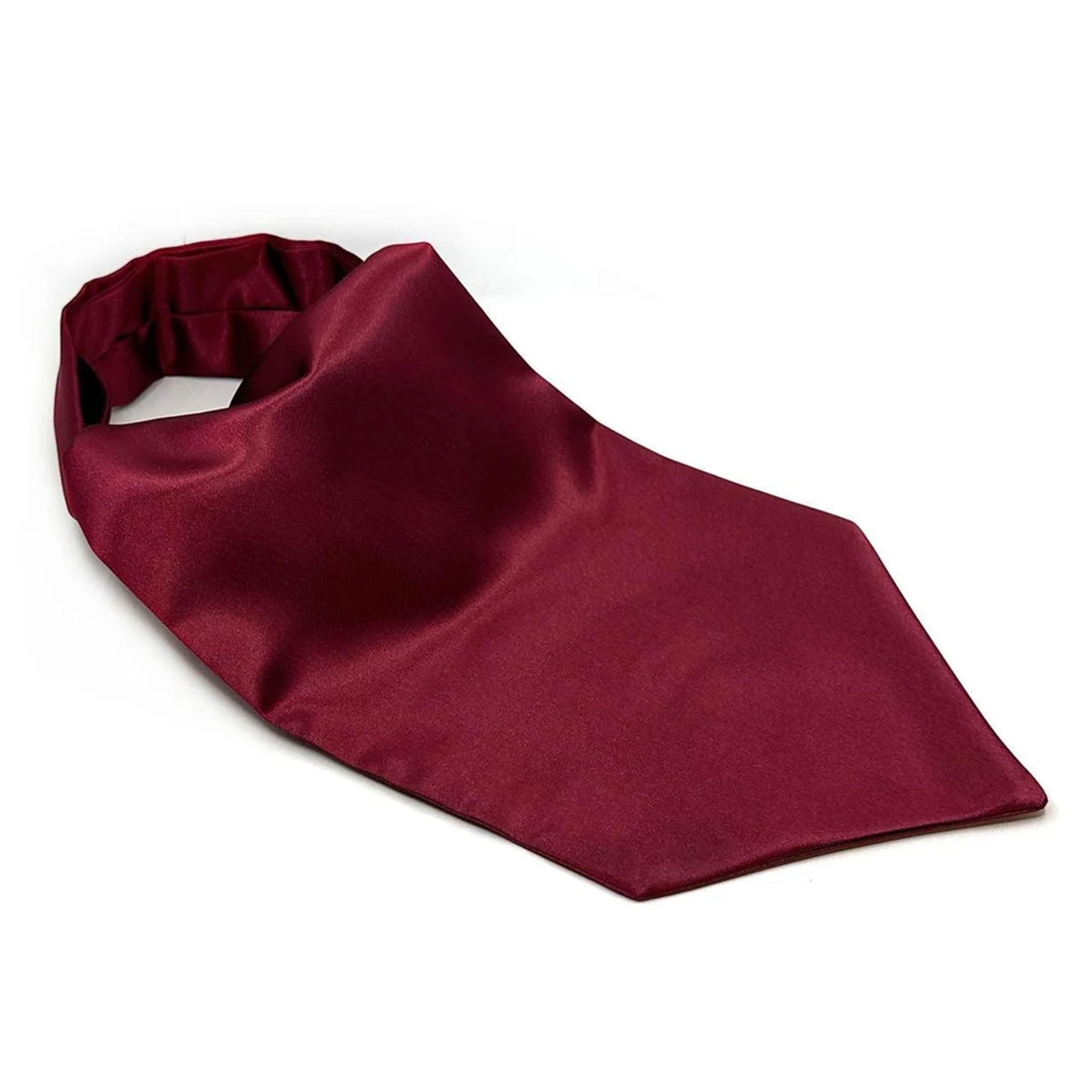 Sophisticated Silk Ascot Tie for Men - Wedding Dress Formal Wear Accessory