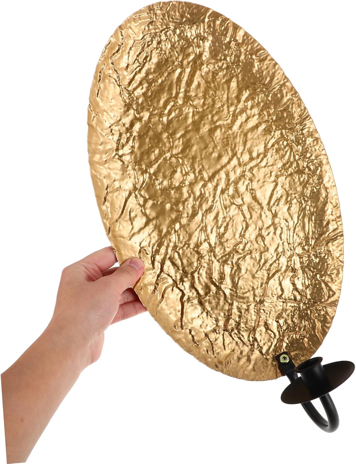 Iron Wall Sconce Candle Holder Home Decor Rustic Living Room Wall Art Versatile Decorative Piece Room