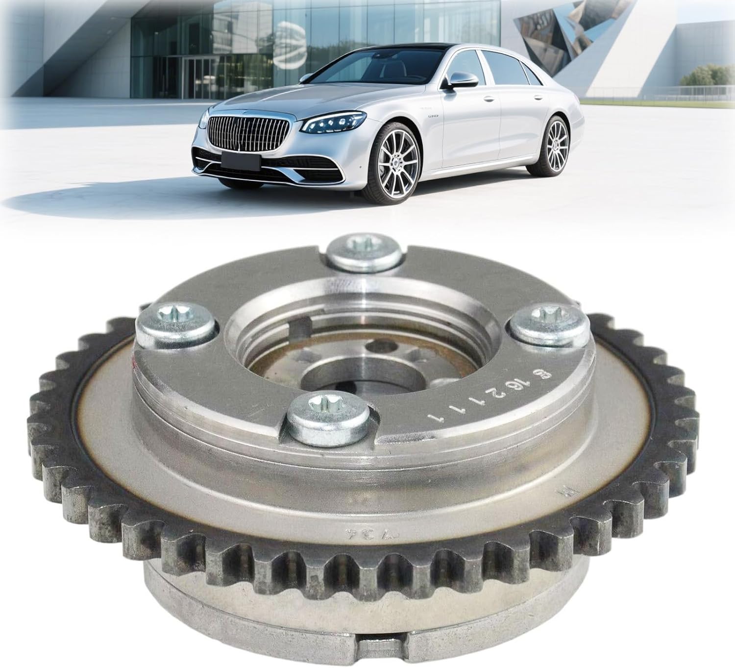 2700506100 Intake Camshaft Timing VVT Sprocket Gear for Mercedes GLA200 E200 A200 C200 CLA200 B250 2013-2020 M270 M274 Engine Replace OE 2700500847 2700500447