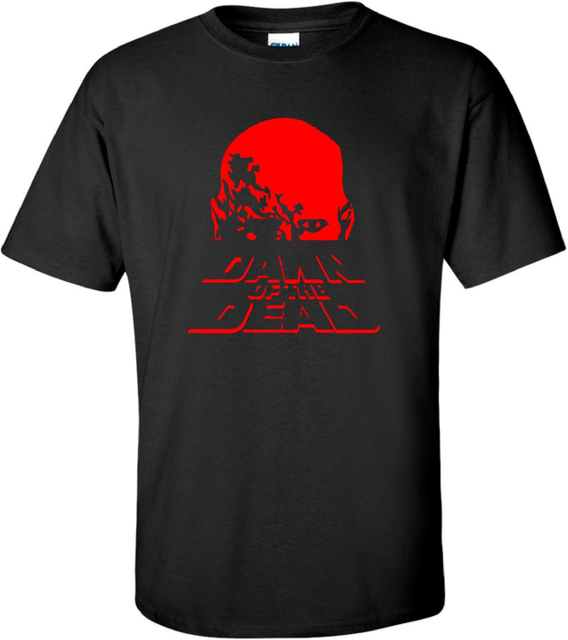 Fools Gold T-shirtsDawn of The Dead 70s Horror Movie Black T-Shirt