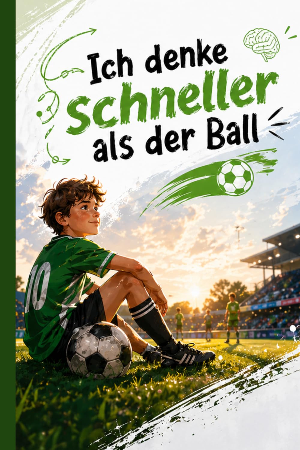 Ich denke schneller als der Ball: Eine kraftvolle Geschichte für Kinder von 9–13 Jahren über ADHS, Fußball und den Mut, anders zu sein, seinen eigenen Weg zu gehen und niemals aufzugeben.