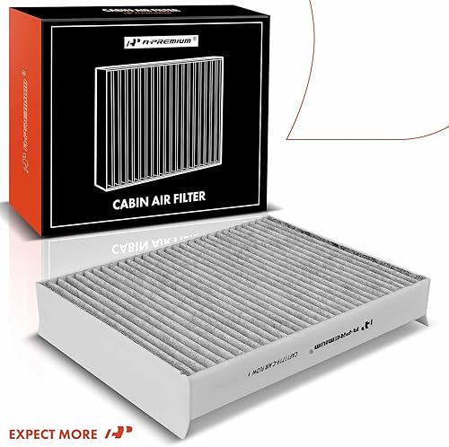 Miniatura 9 de A-Premium Filtro de aire de cabina con carbón activado compatible con Mercedes-Benz C300, C350e, C400, C43 AMG, C450 AMG, E300, E350, E53 AMG,