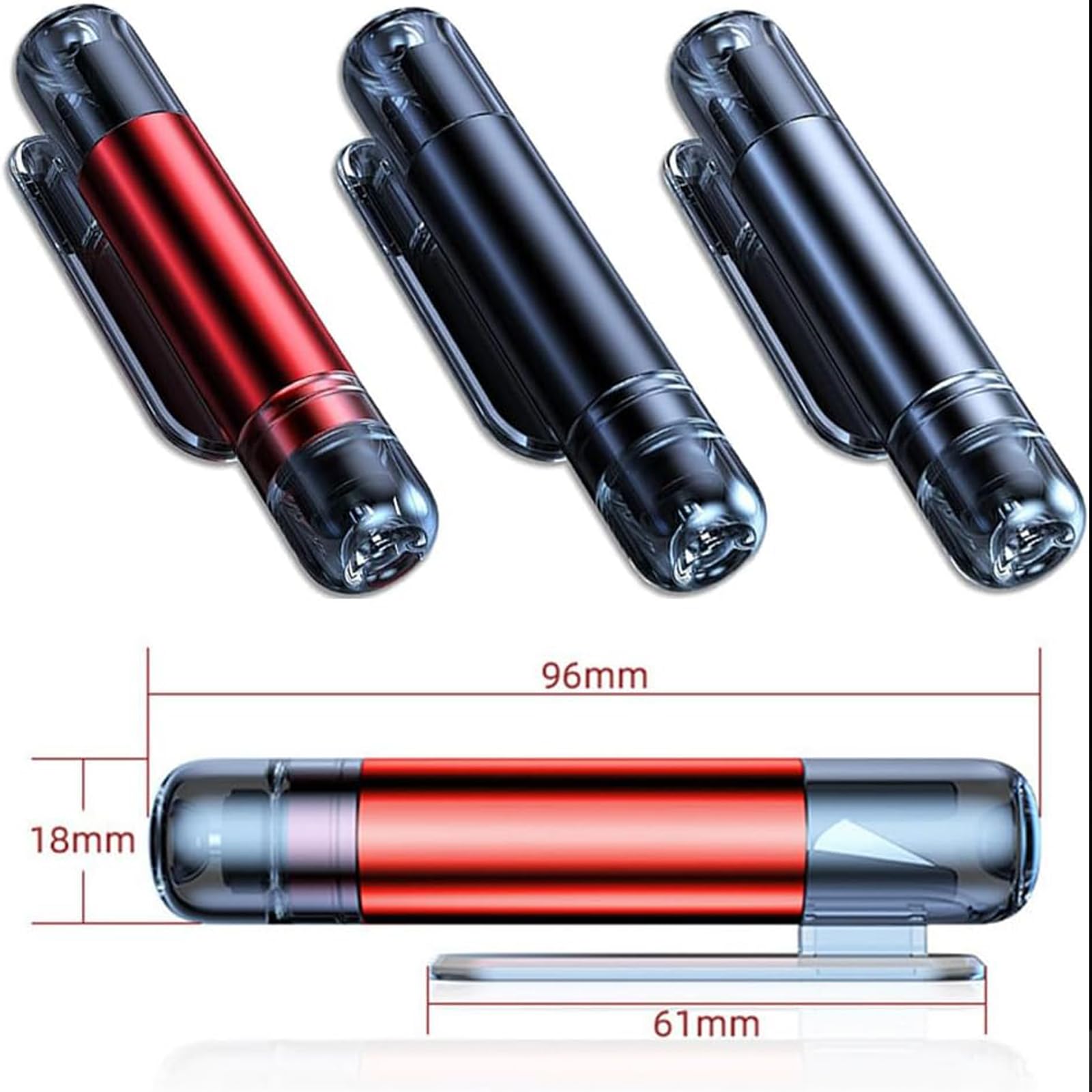 2-In-1 Notfallhammer Auto mit Gurtschneider, Kompakt & Federunterstützt, Autoscheiben Sofort Zertrümmern Und Sicherheitsgurte Durchtrennen – Halterung für Alle Fahrzeugtypen Geeignet (4pcs)