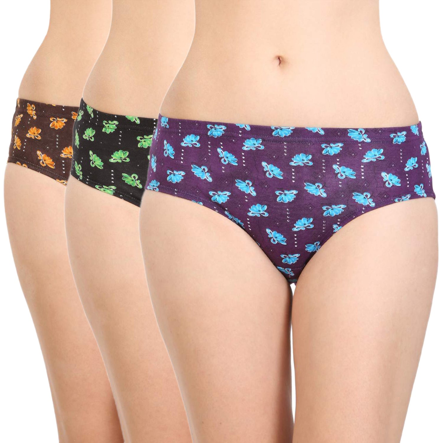 bodycare Women's Cotton Briefs (Pack of3)-picture-41