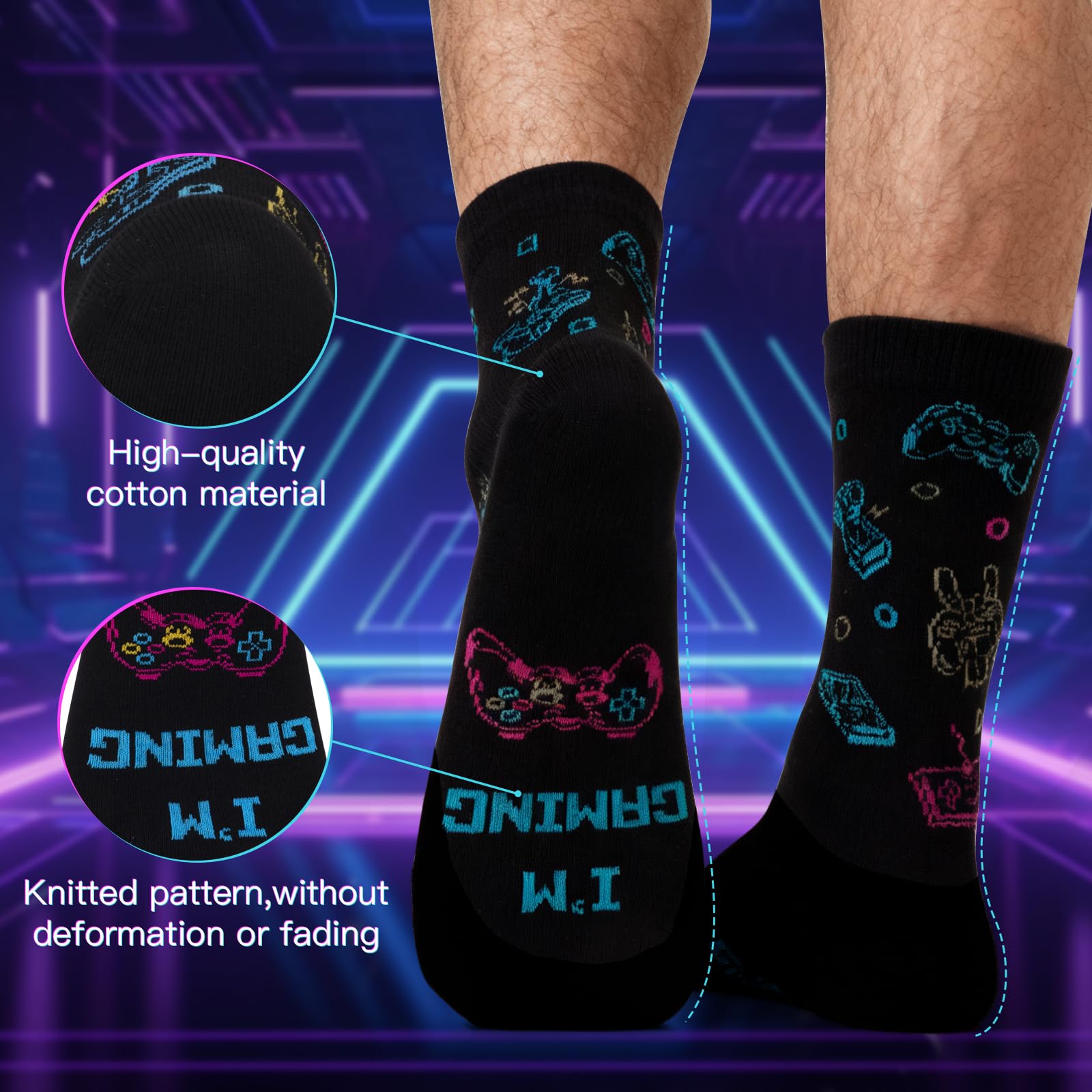 Gamer Gifts for Men Teens Boys, Cool Gaming Gift Bulk Set for Game Lover, Gaming Mugs, Teen Boy Gift Gaming Stuff, Birthday Valentine Christmas Gifts for Gamers Men Girl Boyfriend Husband Teenage Idea