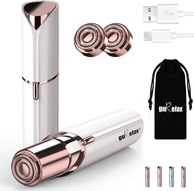 Womens Facial Hair Removal,Electric Face Razors for Women Rechargeable