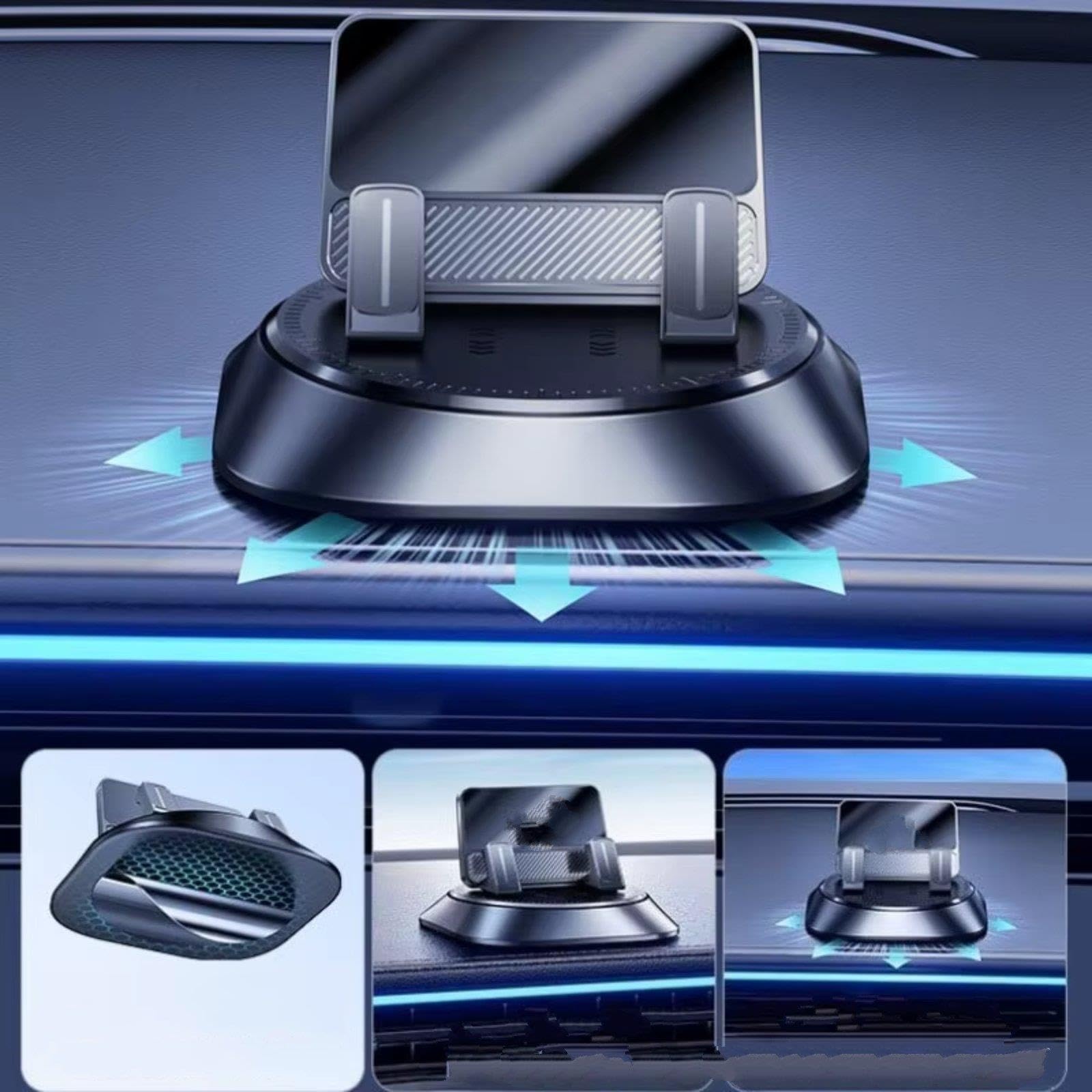 Staffa Supporto Cruscotto 360 Navigazione Mobile