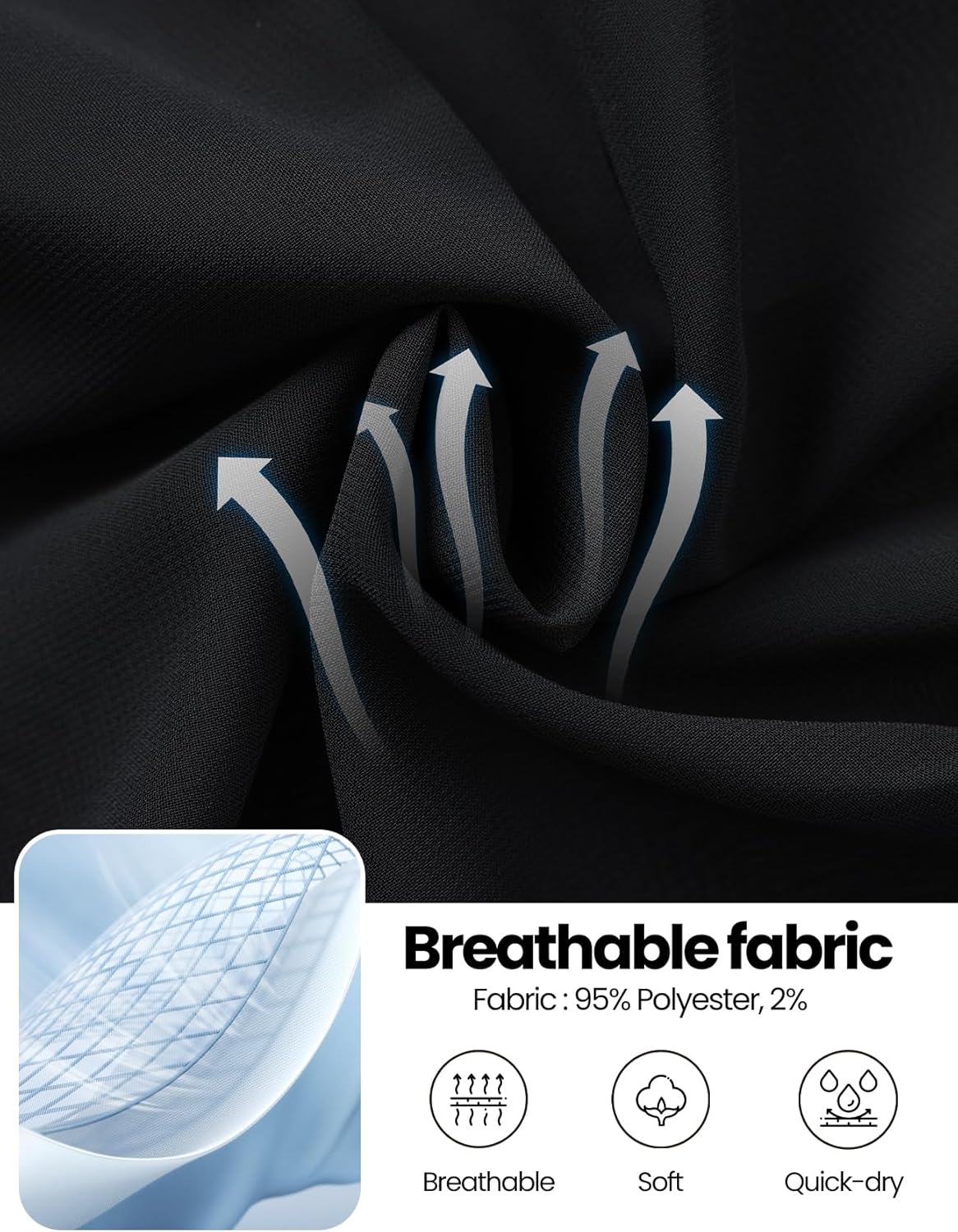 Gihuo Womens Sheer Blouse Mesh Button Down Shirts Long Sleeve Sexy See Through Tops - Image 5