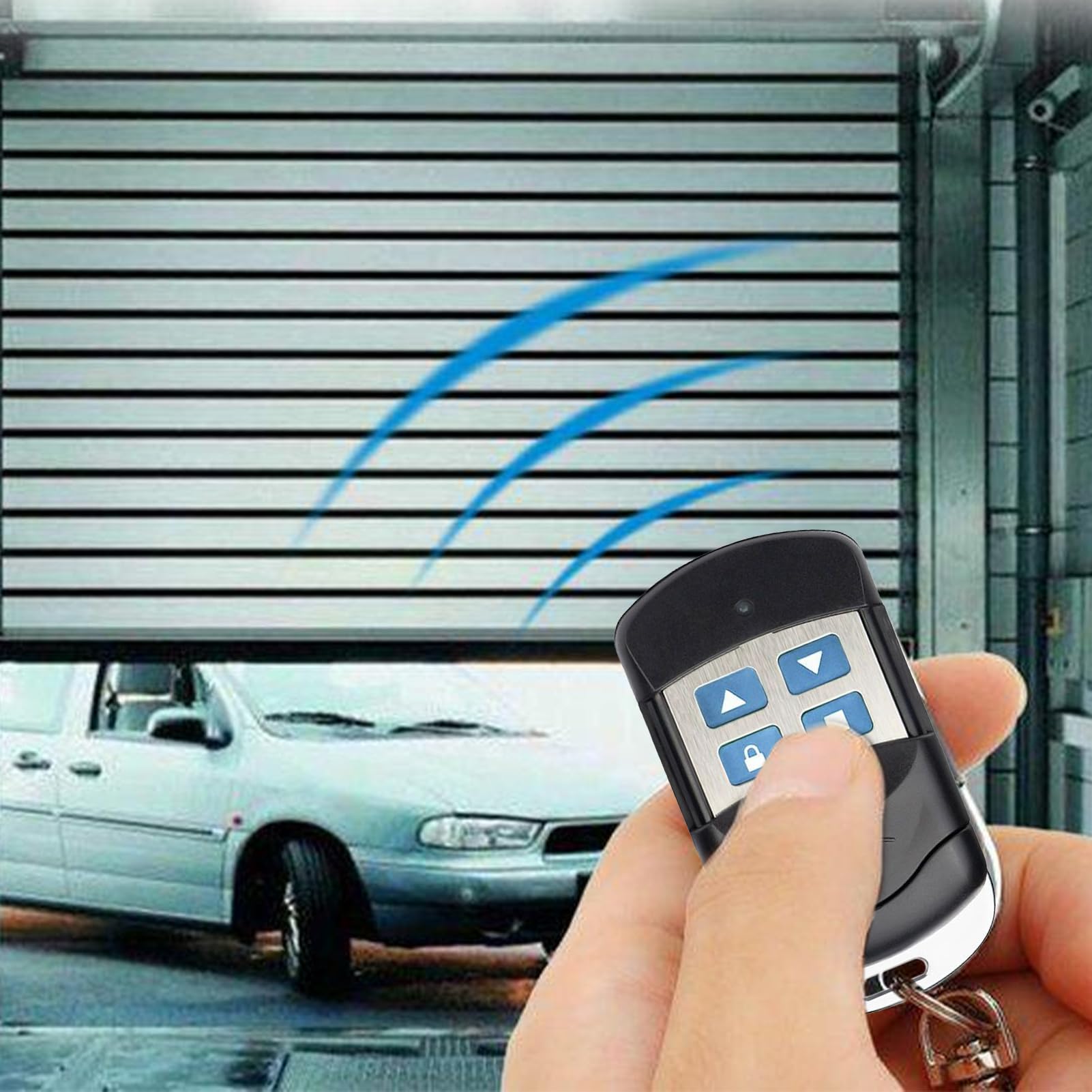 Télécommande pour ouvre-Porte de Garage - Décapsuleur sans Fil - Clicker de 315/ MHz, contrôle pour ouvre-Porte,