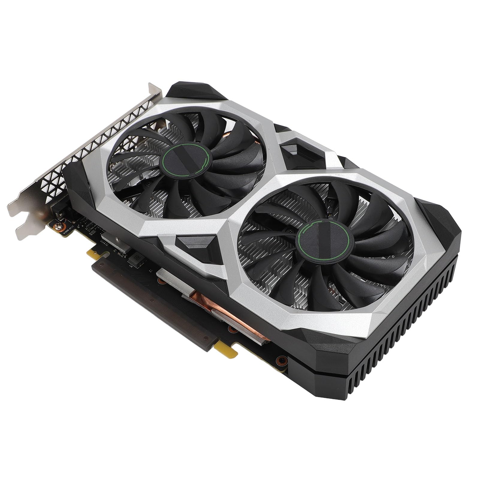 Karta Graficzna do Gier 6 GB 192 Bity GDDR6, 1785/14000 MHz Karta Graficzna z Podwójnym Wentylatorem Chłodzącym, HDMI, Display Port, DVI D, PCI Express 3.0 16X