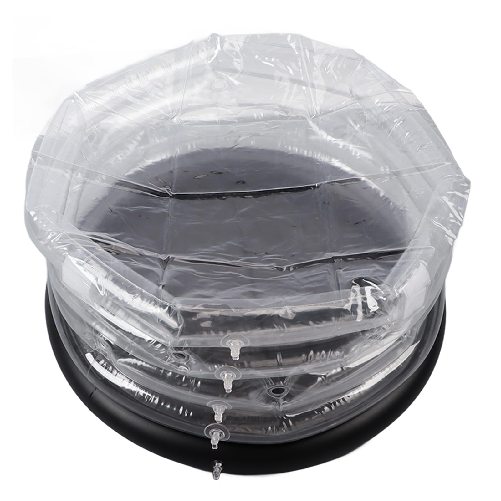 Acouto Kit Monotub de Champignons Kit de Culture de Champignons Gonflable Portable Chambre de Fructification de Réutilisable avec Pompe pour la Culture à la Maison érosion la Fabrication avec du