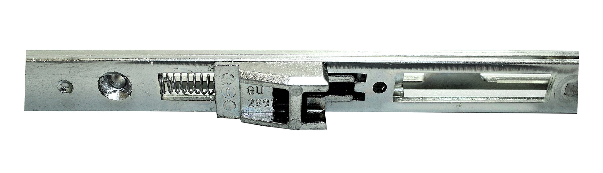 GU Schiebetür Beschlags Set 966 PSK 13mm Nutlage DIN Links (2x Eckumlenkung, 2x Schere 38742 LS, 1x Kupplung 9 30111,1x Fehlbedienungssicherung)