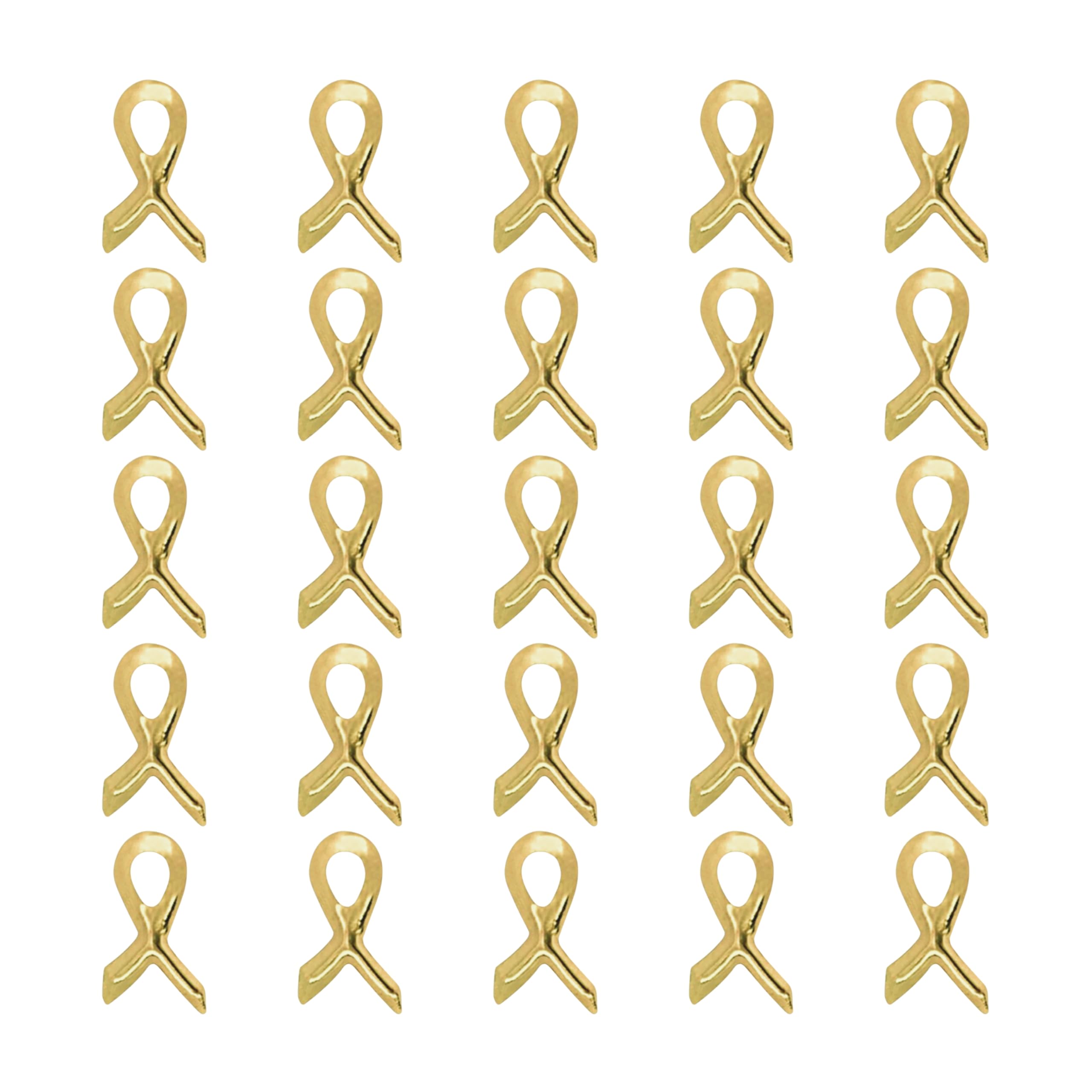Childhood Cancer Awareness Wholesale Pack/Bulk Pins - Gold Ribbon/Butterfly Pins for Childhood Cancer Awareness - Perfect for Support Groups, Events, Gift-Giving and Fundraising