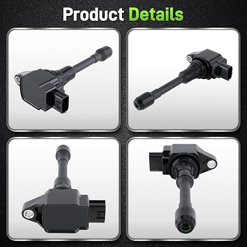 Miniatura 6 de Bujías de bobina de encendido UF549 para Nissan Altima Cube Frontier March NP300 Pathfinder Rogue Sentra Tiida Urvan Versa X-Trail 2007-2019