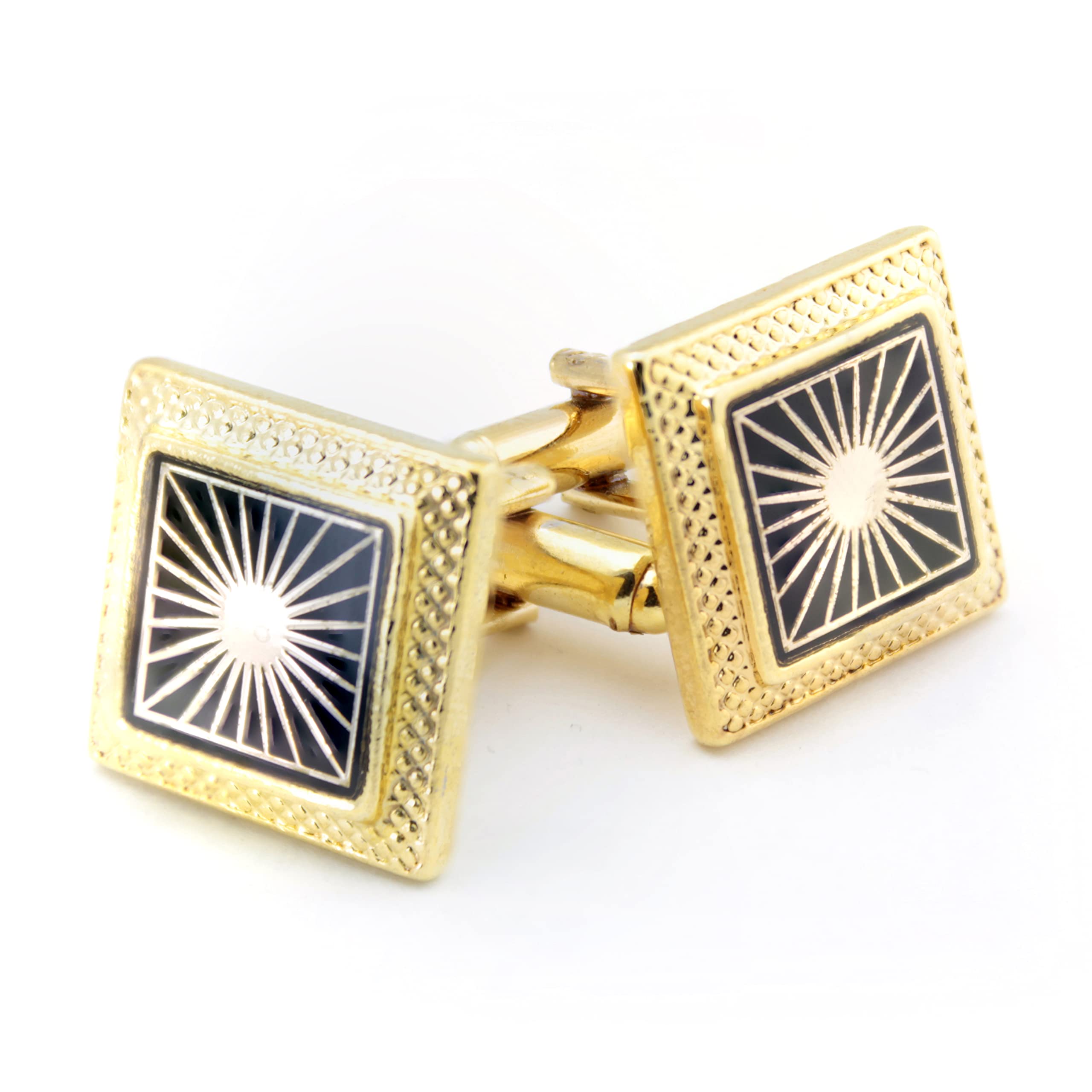 Kavove The Sunshine Golden Cufflink For Men (B0B9HSLV43) Amazon Price History, Amazon Price Tracker