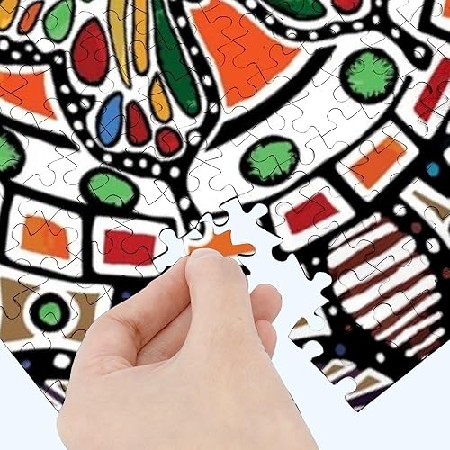 Miniatura 3 de Stained Glass Vintage Puzzles Fancy Jigsaw Puzzle High Difficulty 1000 Piece Puzzle for Men Advent Rompecabezas