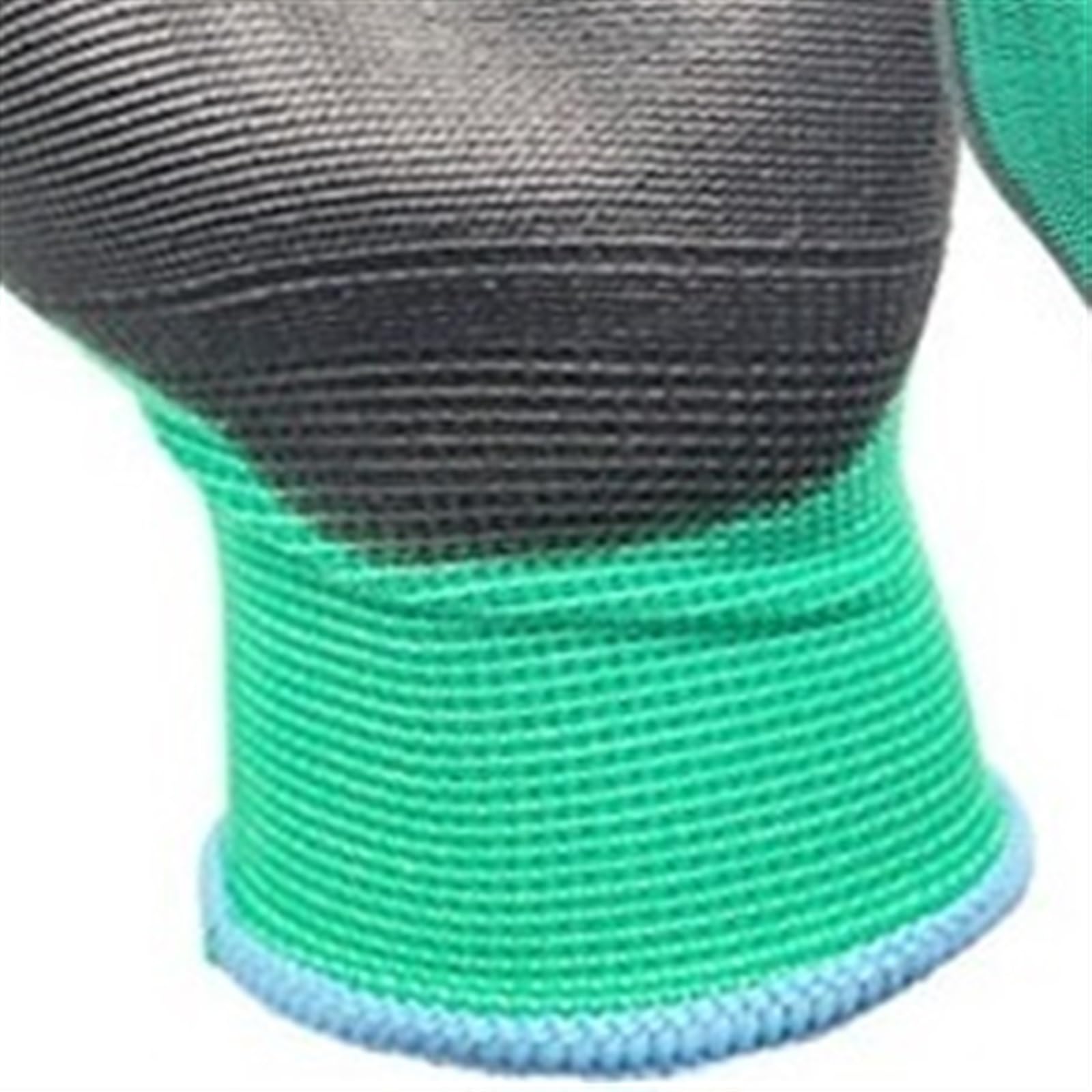 JINGYAN Rękawice wspinaczkowe Safety Gloves With Knitted Coated Palm Security Protective Work