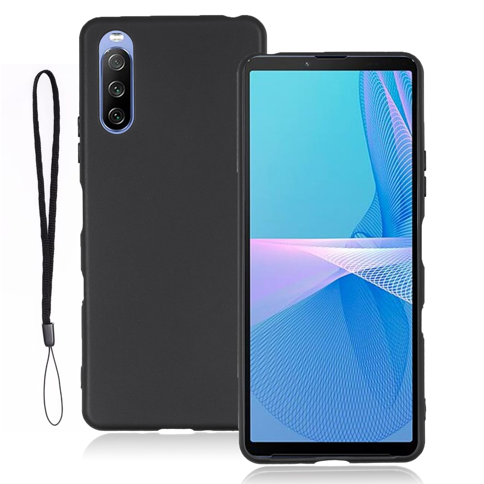 SONY Xperia 10 III 本体 ケース付き au SOG04