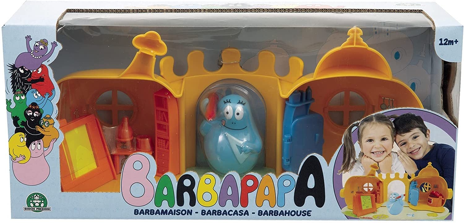 Barbapapa, Barbamaison, Large House with 1 Character Included, Connects to Other Boxes, Toy for Children from 1 Year, BAP15