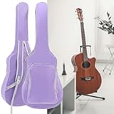 Acoustic Guitar Bag 40 41 Inch&comma; Guitar Gig Bag&comma; Double Shoulder Adjustable Straps Guitar Case&comma; Waterproof Soft Guitar Backpack Large Capacity Pocket for Acoustic Classical Guitar&comma; Ideal Gift&comma; Purple