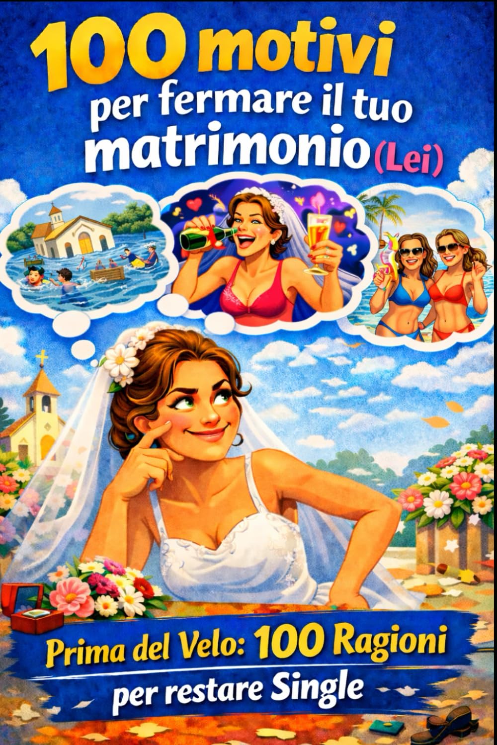 100 motivi per fermare il tuo matrimonio (Lei): Prima del Velo: 100 Ragioni per restare Single (Addio al nubilato... sperando che la sposa ci ripensi!)