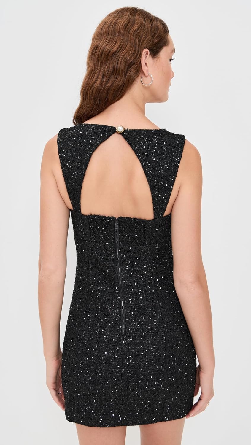 alice + olivia Women's Keria Fitted Mini Dress - Image 3